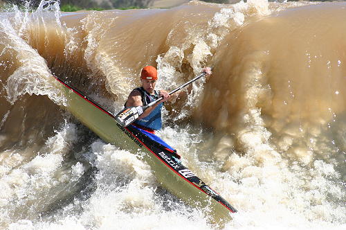 David knebel na Cradock weir 